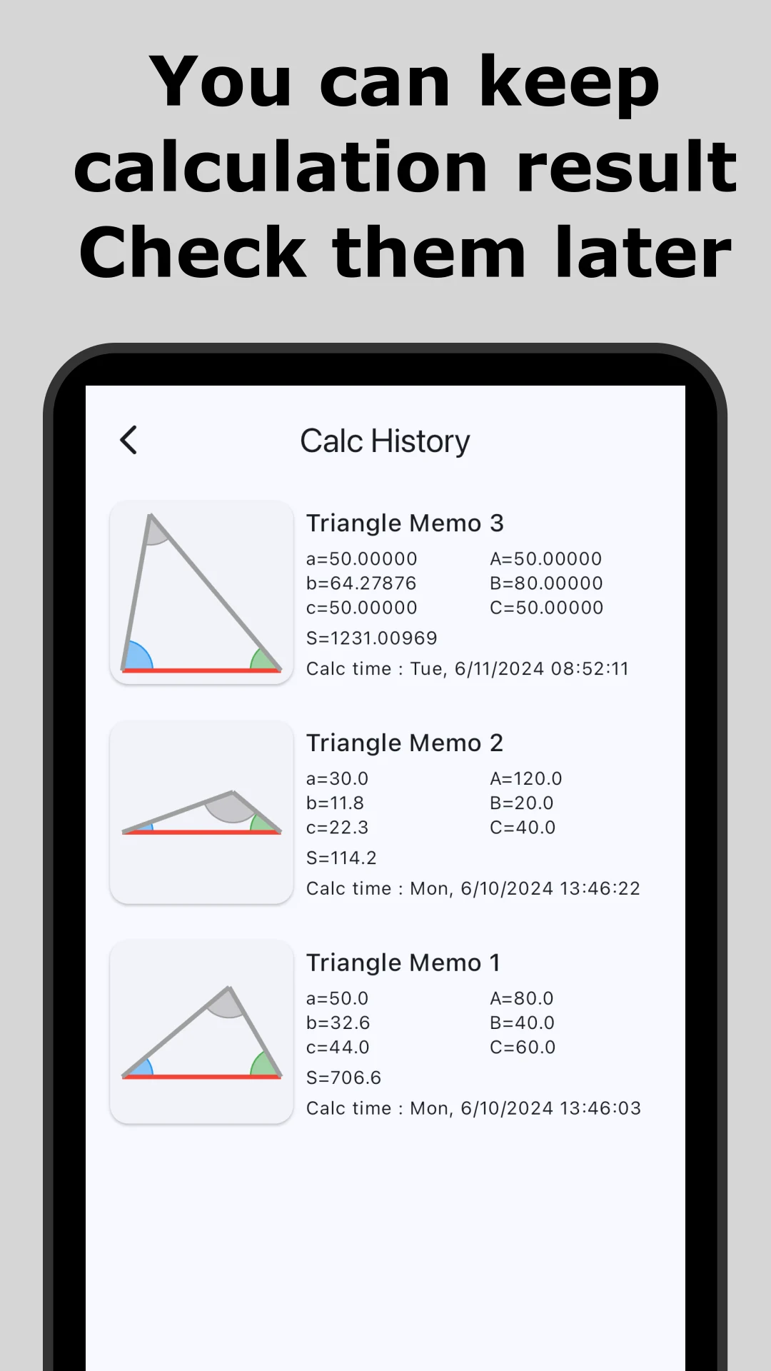 Triangle Simulator screenshot